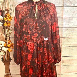 H&M CHIFFON DRESS